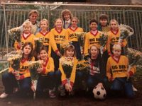 Foto vrouwenvoetbal FC Oegstgeest re&uuml;nie